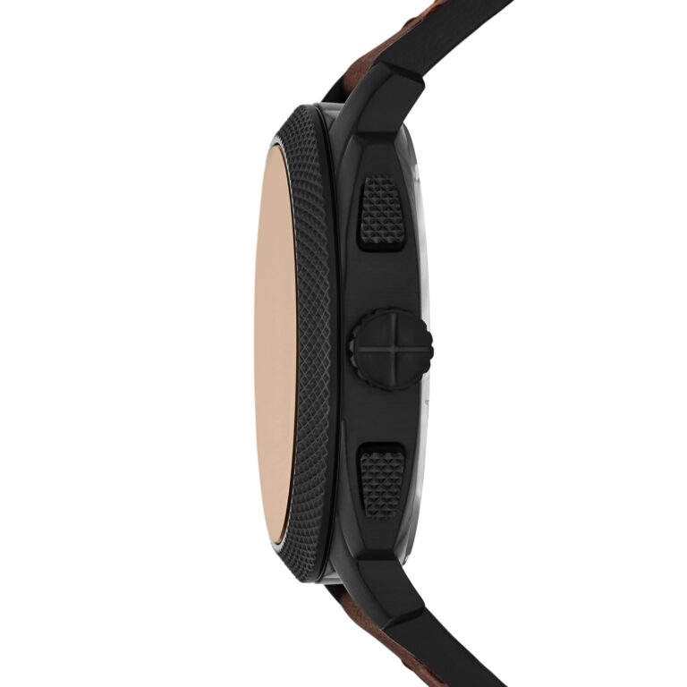 Fossil Men's Machine Chronograph Brown Leather Watches - Image 6