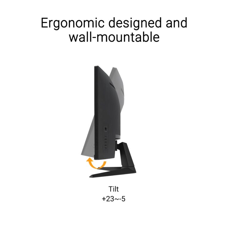 ASUS TUF Gaming 34” Ultra-Wide Curved Monitor (VG34VQ3B) – 21:9 QHD (3440x1440), 180Hz, 1ms, Extreme Low Motion Blur Sync, FreeSync Premium, Speaker, 90% DCI-P3, DisplayWidget Center, 3 yr Warranty - Image 4