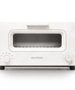 BALMUDA The Toaster | Steam Oven Toaster | 5 Cooking Modes: Sandwich Bread, Artisan Bread, Pizza & Pastry, Oven | Precise Heat Control | Steam Technology | Baking Pan | US Version | White