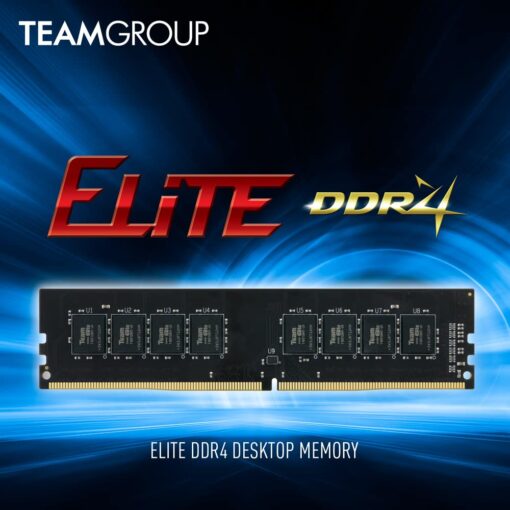 TEAMGROUP Elite DDR4 64GB Kit (2 x 32GB) 3200MHz (PC4-25600) CL22 Unbuffered Non-ECC 1.2V UDIMM 288 Pin PC Computer Desktop Memory Module Ram Upgrade - TED464G3200C22DC01 - Image 4