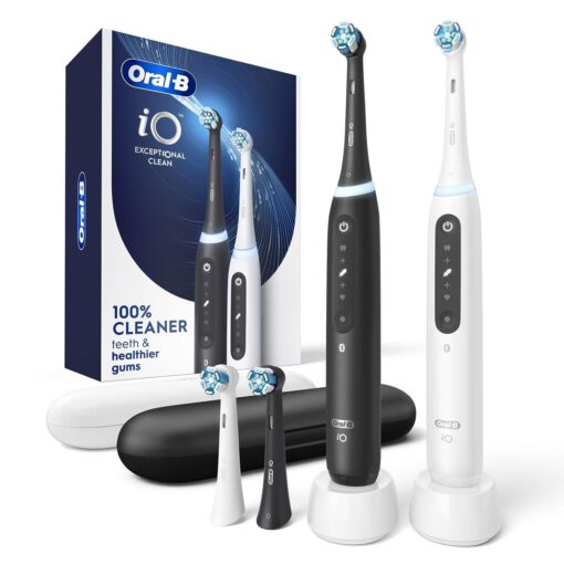 Oral-B iO Series 5 Rechargeable Toothbrush Dual Pack - Image 3