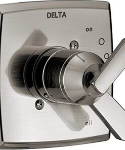 Delta Faucet Ashlyn 17 Series Dual-Function Shower Handle Valve Trim Kit, Stainless T17064-SS (Valve Not Included)