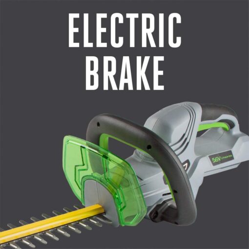 EGO Power+ HT2400 24-Inch 56-Volt Lithium-ion Cordless Hedge Trimmer - Battery and Charger Not Included Green - Image 6