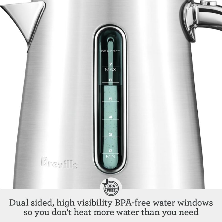 Breville BKE845DBL Smart Kettle Luxe Water Heater, 7 Cup, Damson Blue - Image 3