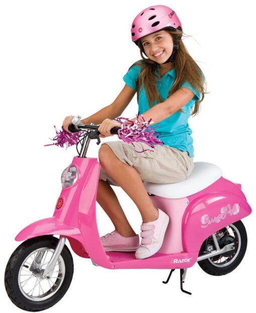Razor Pocket Mod Miniature Euro-Style Electric Scooter - Sweet Pea - Image 8