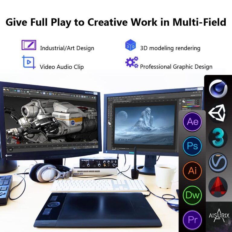 AISURIX RX 5500 8gb GDDR6 Graphics Card,128 Bit, 3XDP, HDMI, PCI Express 4.0X8, 8pin with Fan Intelligent System,Gaming PC Computer Video Cards with 3X DisplayPort +1X HDMI (5500 Style 2) - Image 3
