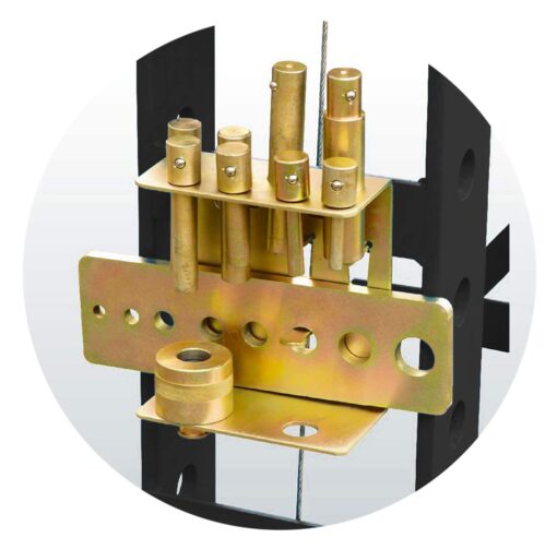KS TOOLS 160.0129 Punch Kit for Hydraulic Presses