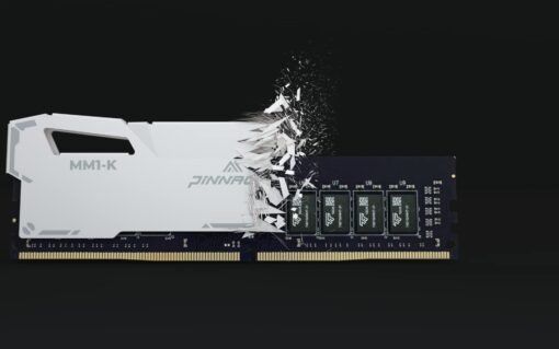 Timetec Pinnacle Konduit 128GB KIT(4x32GB) DDR4 3200MHz PC4-25600 CL16-18-18-38 XMP2.0 Overclocking 1.35V Dual Rank Compatible for AMD and Intel Desktop Gaming PC Memory Module - White - Image 2