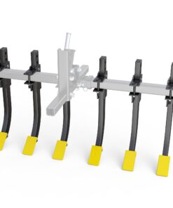 YITAMOTOR ATV/UTV Plow Implement Cultivator with 6 Scarifier Shank Fits for YITAMOTOR ATV/UTV Manual Implement Lift