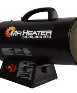Mr. Heater F271380 MH85QFAV Forced Air Propane Heater, Black