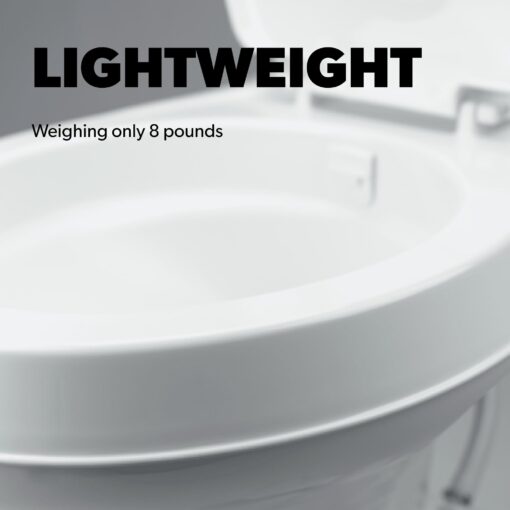 Dometic 302300071 300 Series Standard Height Toilet, White - Image 3