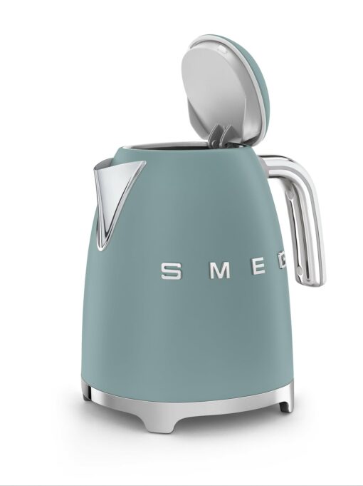 SMEG 50's Retro Style 7-Cup Electric Water Kettle with Automatic Shutoff, Removable Base, and Water Indicator (Jade) - Image 7