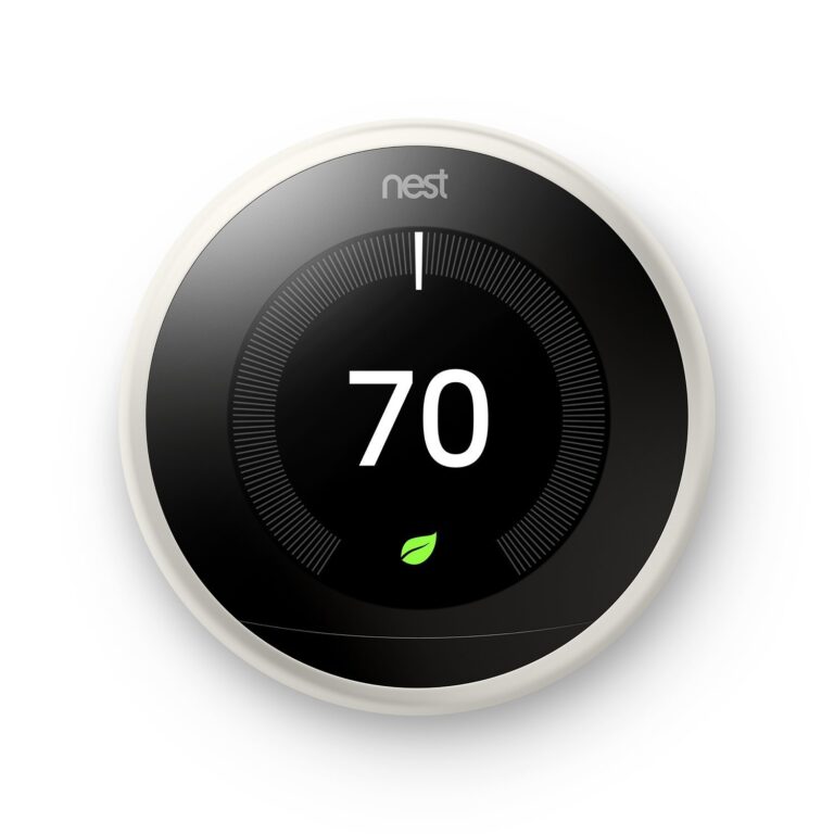 Nest Learning Thermostat (3rd Generation) with Nest Temperature Sensor (T5000SF) (White) - Image 9
