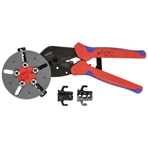 Knipex 97 33 02 Crimping Pliers "MultiCrimp" with 5 interchangeable dies - Image 3