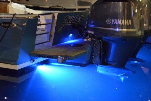 Lumitec 101246, SeaBlaze Mini Underwater LED Boat Lights - 700 Lumens, Marine Grade, Fishing, Dinghy, Skiff - Sold as a Pair - Made in the USA, Blue - Image 3