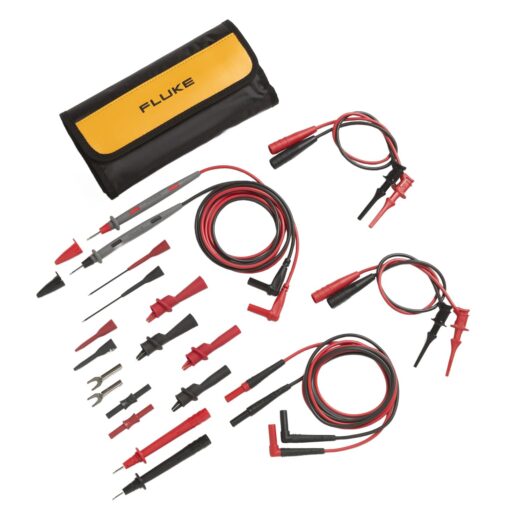 Fluke TL81A Test Lead Set, Deluxe Electronic,Red/Black,Small