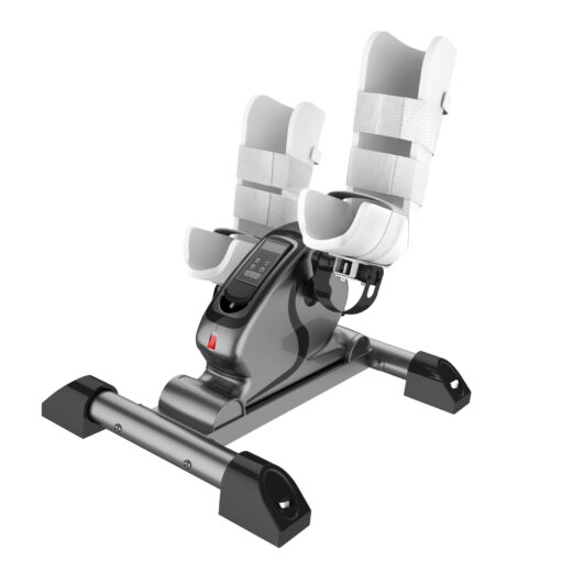 HNLIY Mini Exercise Bike Electric Pedal Exerciser with Upgraded Non-slip Base Remote Control Indoor Under Desk Bike for Hand, Arm, Knee, Leg Home Recovery Workout Equipment Elderly Motorized Exerciser - Image 2
