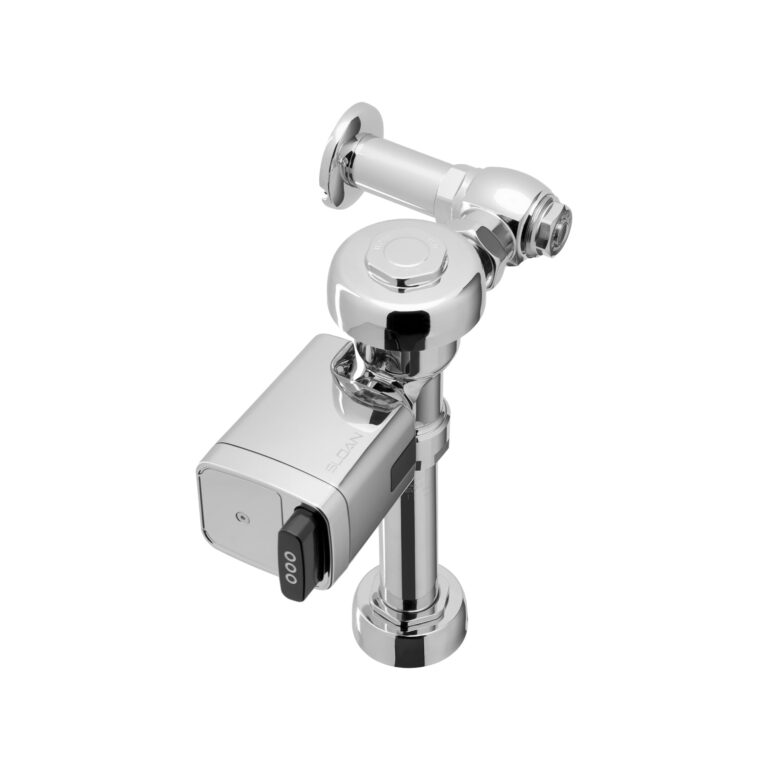 Sloan Regal 111 SFSM Exposed Sensor Water Closet Flushometer, 1.6 GPF Flush Valve - Infrared Sensor w/True Mechanical Override, Single Flush, Fixture Connection Top Spud, Battery Powered, 3980095 - Image 3