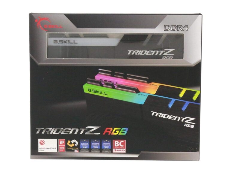 G.SKILL Trident Z RGB Series (XMP) DDR4 RAM 64GB (2x32GB) 3200MT/s CL16-18-18-38 1.35V Intel AMD Desktop Computer Memory UDIMM (F4-3200C16D-64GTZR) - Image 2