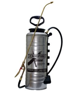 Chapin 19069 Made in The USA 3.5 Gallon Xtreme Industrial Stainless Steel Concrete, with Brass Pump/Wand/Nozzle, Stainless