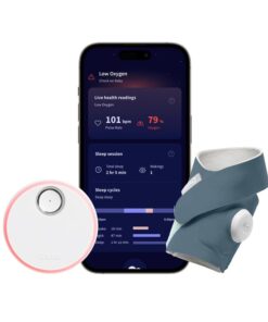 Owlet Dream Sock® - FDA-Cleared Smart Baby Monitor - Track Live Pulse (Heart) Rate, Oxygen in Infants - Receive Notifications