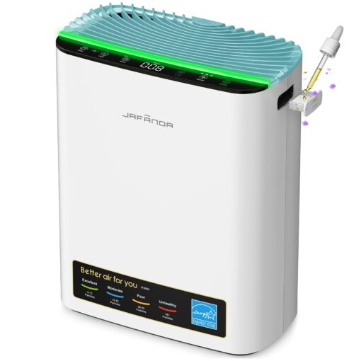 Jafända HEPA Air Purifiers for Home Large Rooms up to 1226ft², Quiet Air Cleaner for Bedroom Office, True HEPA Air Filter Capture 99.97% of Allergens, Pet Dander/Hair, Pollen, Dust, Mold, Smoke, Odors - Image 2
