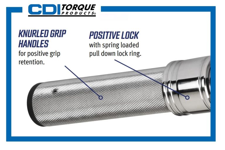 CDI 3/8 Inch Drive Adjustable Click Torque Wrench, Range 30-250 In Lbs / 4-27.7 Nm (2502MRMH) - Image 6