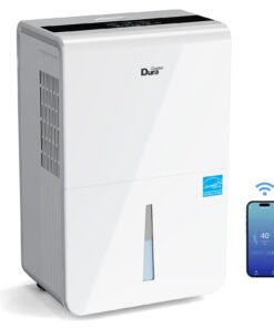 Dehumidifier For Basement with Energy Star Certified, Dehumidifiers with WiFi For Medium to Large Rooms,White