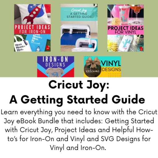 Cricut Joy Machine and Mini Easy Press with Tool Kit and Smart Iron-On Vinyl Sampler Bundle - Cutting Machine and Small Heat Press with HTV Accessories, Portable Die Cutting and Iron Pressing Machines - Image 2