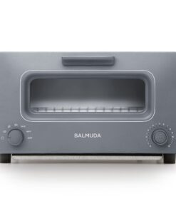 BALMUDA The Toaster | Steam Oven Toaster | 5 Cooking Modes: Sandwich Bread, Artisan Bread, Pizza & Pastry, Oven | Precise Heat Control | Steam Technology | Baking Pan | US Version | Gray