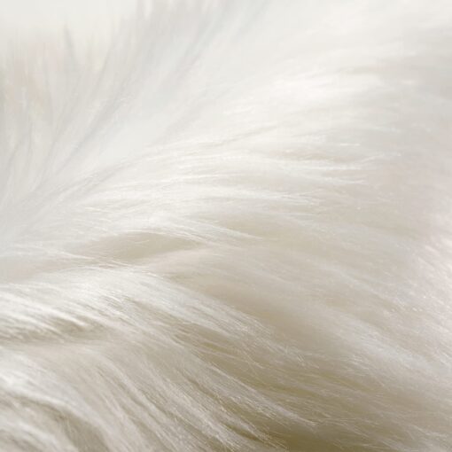 SERISSA White Faux Fur Rug 8x10 Feet, Fluffy Shaggy Area Rug Large Faux Sheepskin Fur Rugs Fuzzy Rug, Furry Throw Rug for Living Room, Bedroom, Nursery Room Decor (Rectangle, White) - Image 4