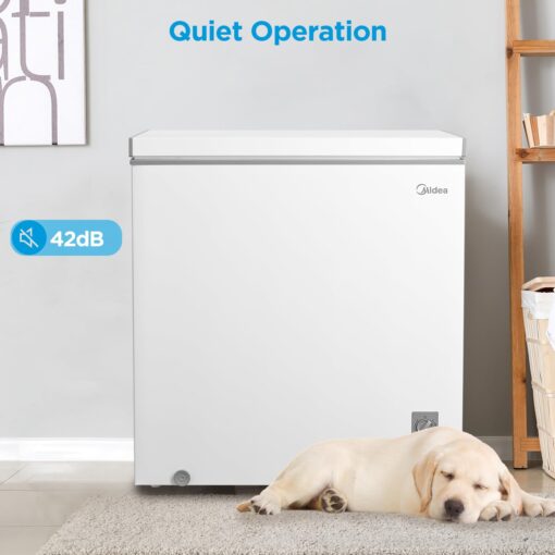 Midea MERC07C4BAWW 7.0 Cubic Feet Chest Freezer Cu.ft-Convertible, White - Image 5