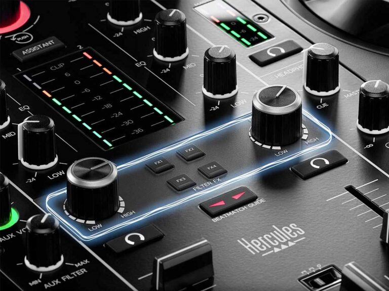 Hercules DJControl Inpulse 500: 2-deck USB DJ controller for Serato DJ and DJUCED (included) - Image 5