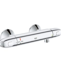 Grohe 34150003 Grohtherm 1000 2-Handle Thermostatic Shower Valve Trim, Starlight Chrome