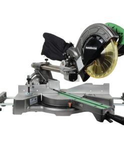 Metabo HPT Miter Saw | 8-1/2-Inch Blade | Linear Ball Bearing Slide System | C8FSES