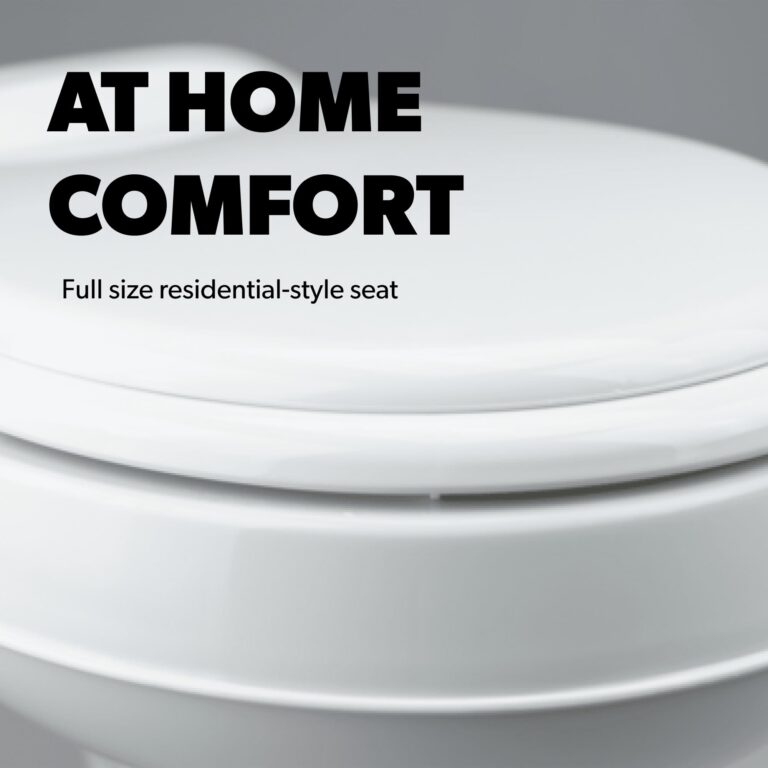 Dometic 302300071 300 Series Standard Height Toilet, White - Image 4