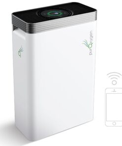 Smart Air Purifiers For Home - Large Room Up to 2700 Sq Ft, H13 HEPA Filter, 4-Stage Filtration, WiFi App, Quiet Operation - For Smoke, Pollen, Pet Hair, Dust, Bad Smells - Office, Bedroom, Basement