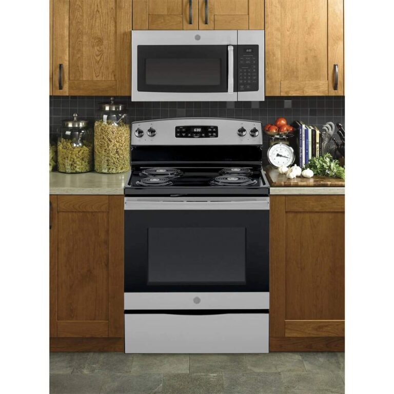 GE JVM3160RFSS 30" Over-the-Range Microwave Oven in Stainless Steel - Image 3