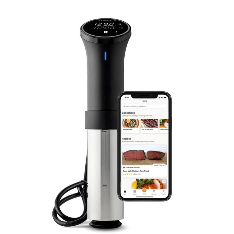 Anova Culinary Sous Vide Precision Cooker 3.0 (WiFi), 1100 Watts & Precision Vacuum Sealer Bag & ANVS01-US00 Anova Precision Vacuum Sealer, Includes 10 Precut Bags, For Sous Vide and Food Storage - Image 7