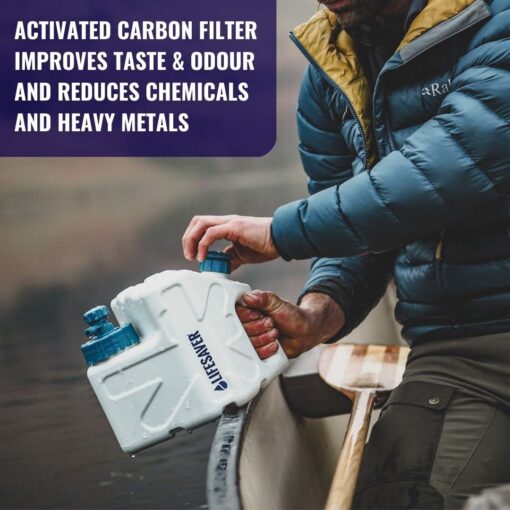 Lifesaver Cube Portable Water Filtration System - Survival Water Filter for Camping, Backpacking, Hiking - Emergency Water Purifier with Ultrafiltration Tech for Clean, Safe Drinking Water - Image 8