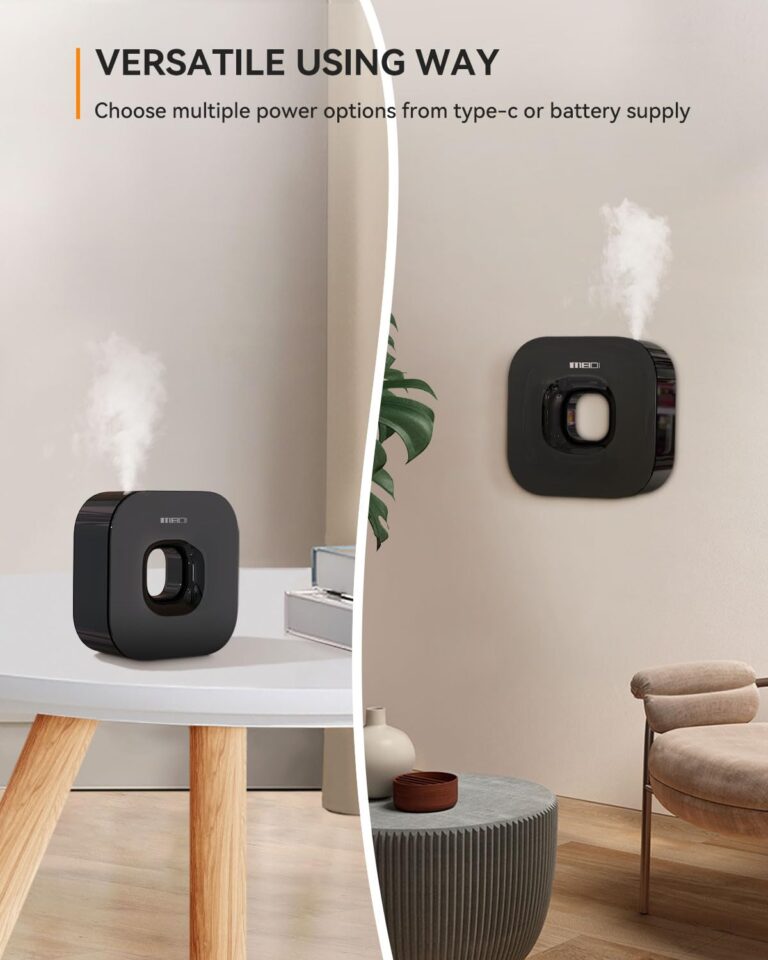 MEIDI Smart Bluetooth Aromatherapy Machine, hvac scent diffuser waterless Essential Oil Diffuser, APP Control, Suitable for Home, Office, Hotel, Yoga spa - Image 3