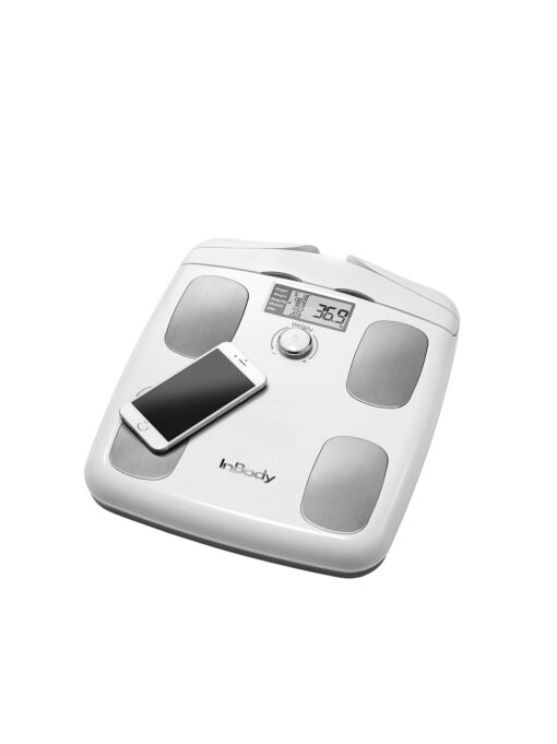 InBody Dial H20 Smart Full Body Composition Analyzer Scale - BMI, Body Fat, Muscle Mass - Bluetooth Connected - White - Image 3