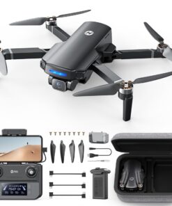 Holy Stone GPS Drone with 4K UHD Camera for Adults Beginner; HS360S 249g Foldable FPV RC Quadcopter with 10000 Feet Control Range, Brushless Motor, Follow Me, Smart Return Home, 5G Transmission