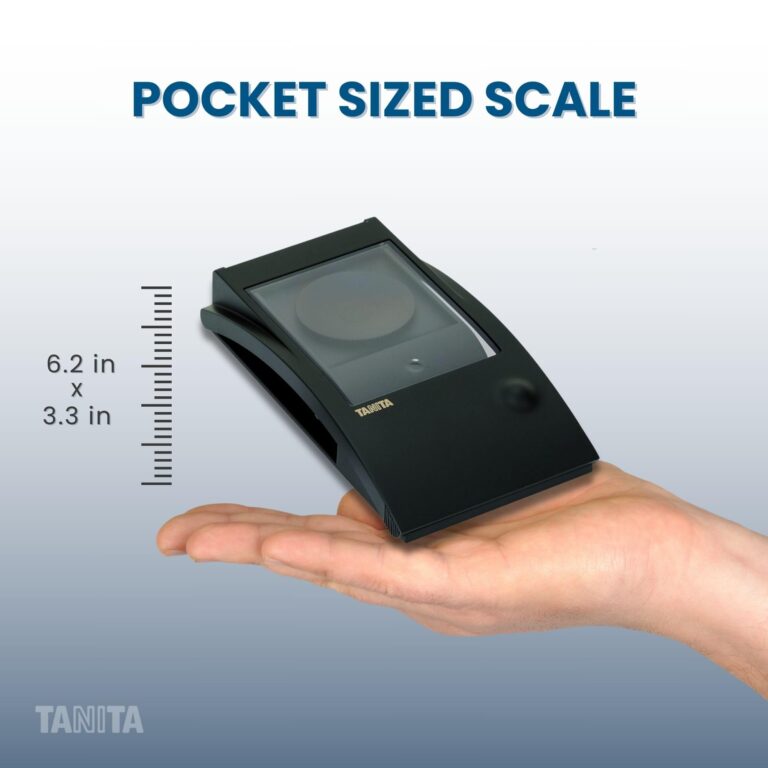 Tanita 1230 Professional Mini Diamond Scale - Japan Technology - Portable Carat Scale for Precise Gem Weighing - Energy Saving and Auto Power Off - Easy to Read 5 Digit LCD Display - Image 3