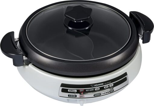 Zojirushi EP-PFC20HA Electric Skillet and Zojirushi NS-LGC05XB Micom Rice Cooker & Warmer Bundle - Image 7