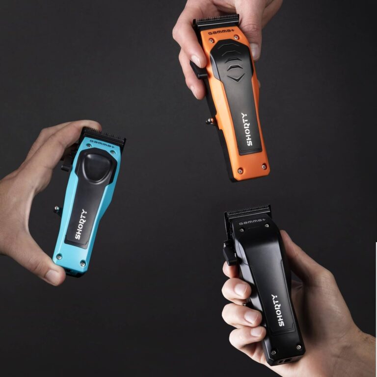 GAMMA+ Shorty Professional Cordless Hair Clipper for Men, Brushless Motor, Adjustable Zero Gap, 120-Min Run Time, USB-C, Ergonomic, Low Noise - Image 3