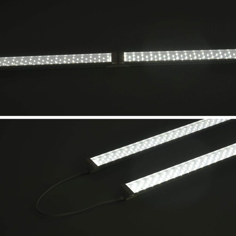 SZHLUX 8FT 110W LED Shop Light, 17400LM 5000K Utility Shop Light, Linkable Daylight White Shop Lights, Integrated LED Ceiling Light Fixture, Garage Light, LED Tube Light for Workshop - Image 3