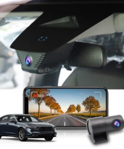 Fitcamx Front 2160P+Rear 1080P Dash Cam for Honda Accord 2023-2025 Hybrid EX LX Sport Touring EX-L (Gen11), OEM Style, Dual HD Video, Loop Recording, WiFi & APP, G-Sensor, Easy to Set, 128GB Card