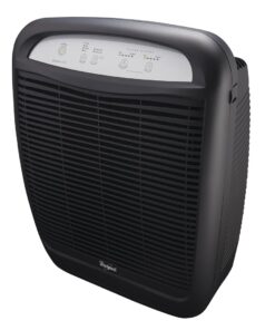 Whirlpool AP51030KB Whispure True Hepa Air Purifier, Slate Black