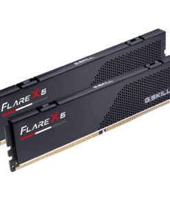 G.SKILL Flare X5 Series (AMD Expo & Intel XMP 3.0) DDR5 RAM 64GB (2x32GB) 6000MT/s CL36-36-36-96 1.35V Desktop Computer Memory U-DIMM - Matte Black (F5-6000J3636F32GX2-FX5)